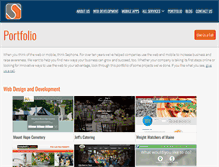 Tablet Screenshot of portfolio.sephone.com